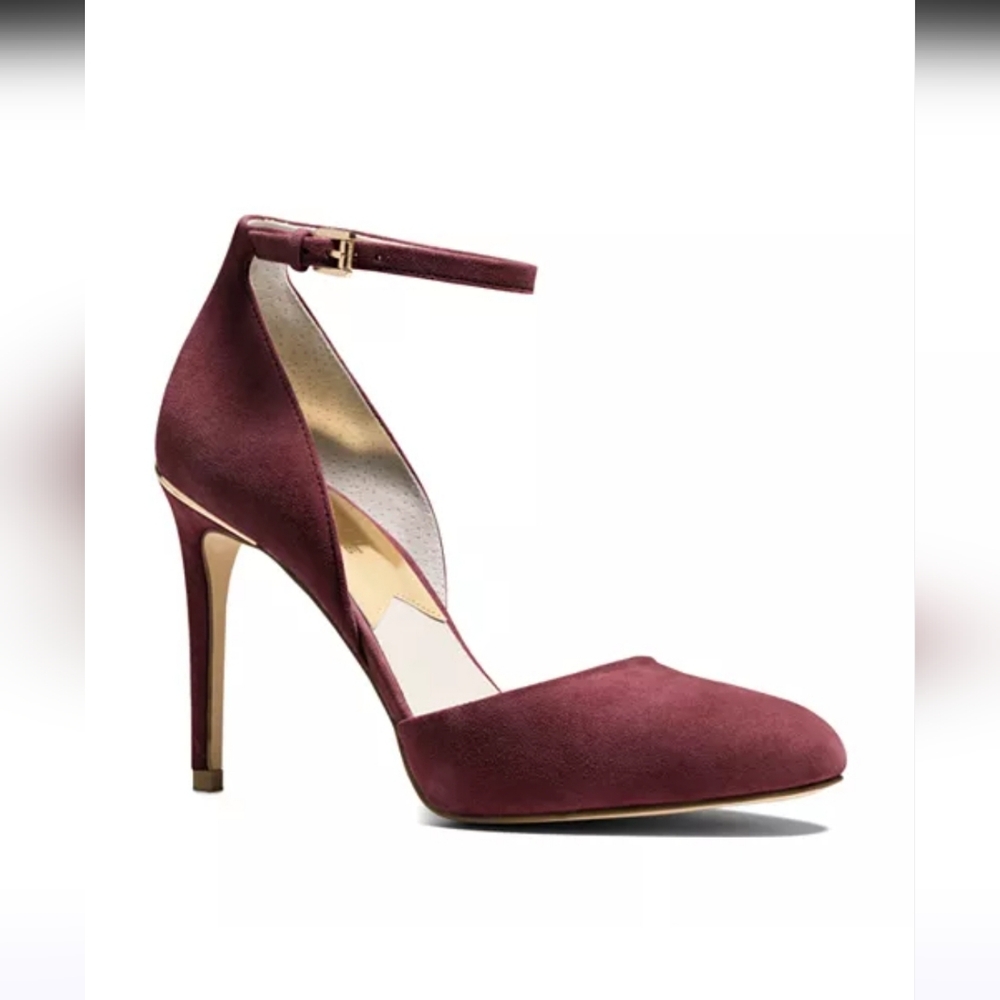 MICHAEL Michael Kors Georgia Ankle Strap Pumps